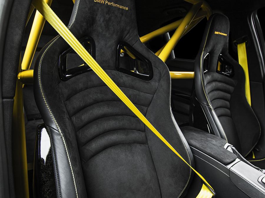  BMW M3 Sedan Dakar Yellow by IND Distribution 2013 года  (фото 6 из 12)